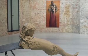 Exhibition Reimagining Europe, works by Mark Manders and Nikos Aslanidis